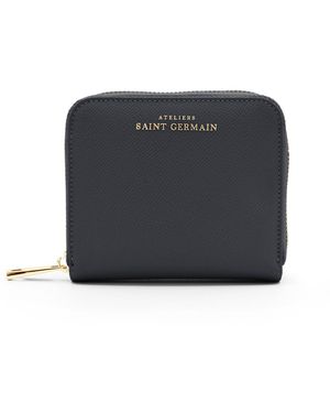 Ateliers Saint Germain Zipped Coin Purse - Black