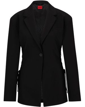 HUGO Almere Regular-Fit Blazer - Black
