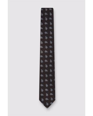 Ted Baker Paisley Tie - White