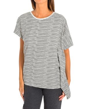 Zumba Short-Sleeved Round Neck Sports T-Shirt Z1T00682 - Grey