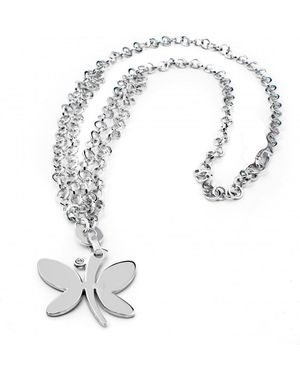 Folli Follie 2N6F249C Ladies Necklace Sterling - White