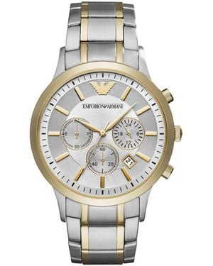 Emporio Armani Chronograaf Herenhorloge Ar11076 - Grijs