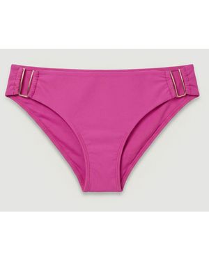 Karen Millen Bikini Bottoms With Trim - Pink