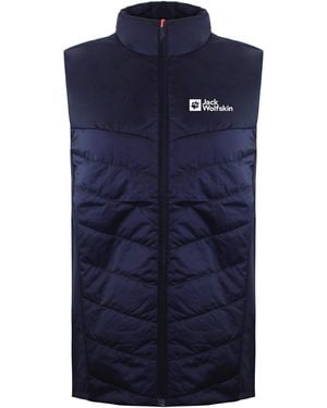 Jack Wolfskin Morobbia Insulated Gilet - Blue