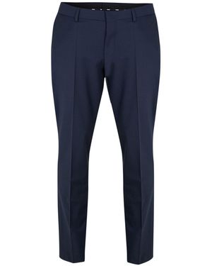 BOSS H Leon Mm C 224 10245447 01 Straight Leg Trousers - Blue