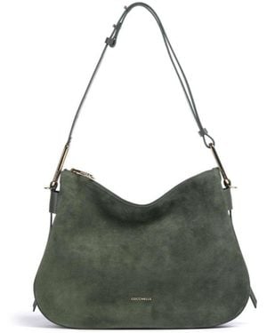 Coccinelle Magie Hobo Tas - Groen