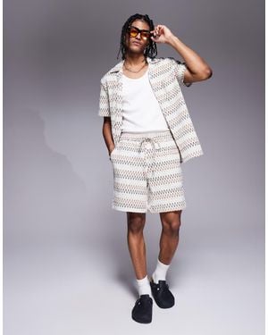 South Beach Drawstring Shorts - White