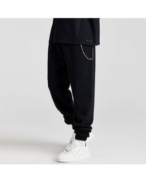 SIKSILK Chain Joggers - Black
