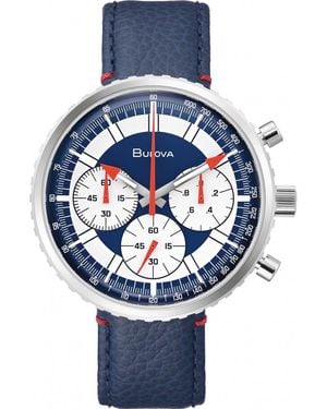 Bulova 96A283 Stars And Stripes Watch - Blue
