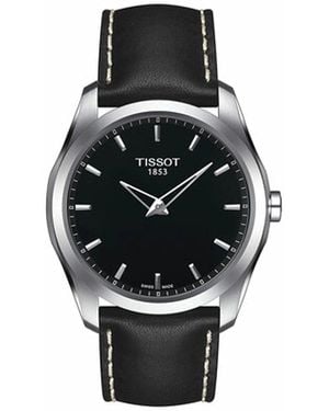 Tissot Couturier Watch T0354461605102 Leather - Black
