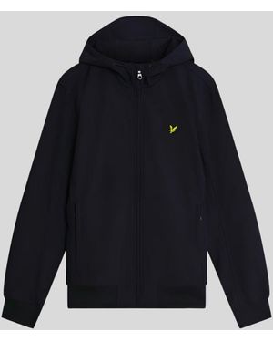 Lyle & Scott Mesh Back Softshell Jacket - Blue