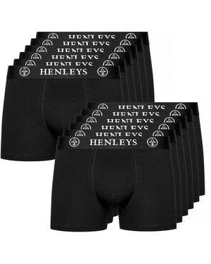 Henleys Mcblacken Boxer Shorts 12Pk