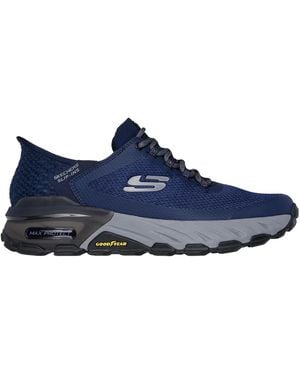 Skechers Max Protect Assembly Hiking Shoes - Blue