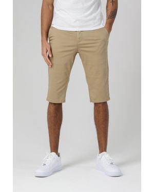 Monkee Genes Organic Cotton Slim Fit Chino Shorts - Natural