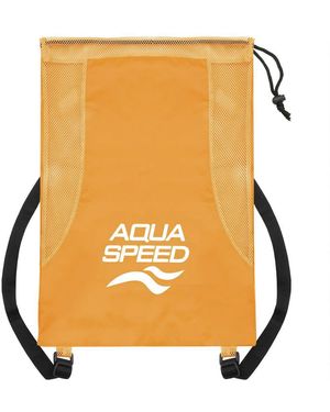Aqua-Speed Large Mesh Pool Backpack - Yellow