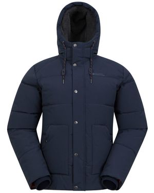 Mountain Warehouse Manta Gewatteerd Jack (Marine) - Blauw