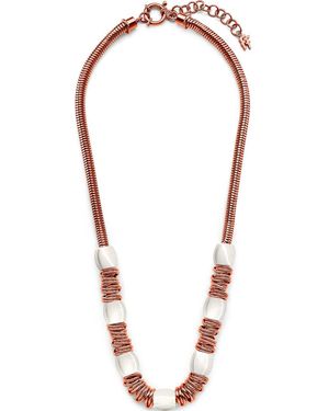 Folli Follie 3N14T050Rw Ladies Necklace - Metallic