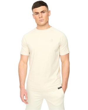 Crosshatch Cresswill T-Shirt (Neutral) - Natural