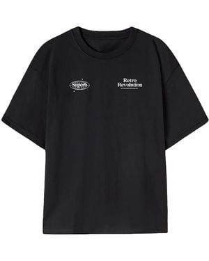 Superb Sprb-Selldrugs Oversized T-Shirt - Black