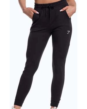 GYMSHARK Pippa Track Trousers Viscose - Black