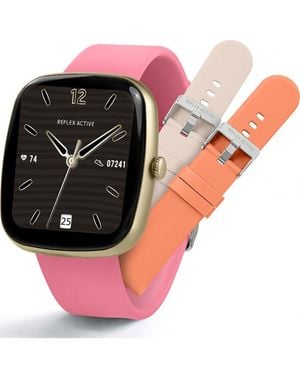 Reflex Active Ra50-2224-Set Series 50 Smartwatch And Straps Gift Set - Metallic