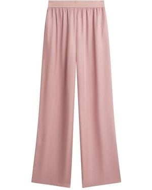 Ted Baker Vinca Cupro Wide Leg Trouser - Pink