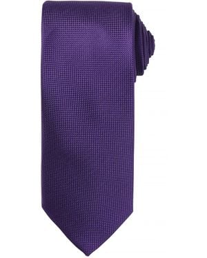 PREMIER Micro Waffle Formal Work Tie - Purple