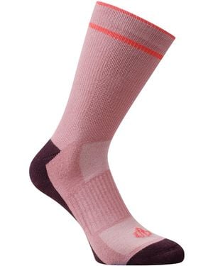 Dare 2b Adult Endurance Walking Socks (Lilas/Plum/Peach Bloom) - Pink