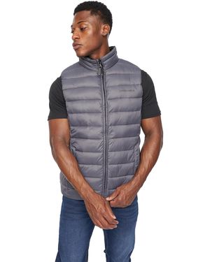 Crosshatch Gattering Gilet - Grey