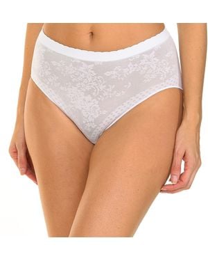 Intimidea Naadloze Kanten Midislip Voor 312147 - Wit