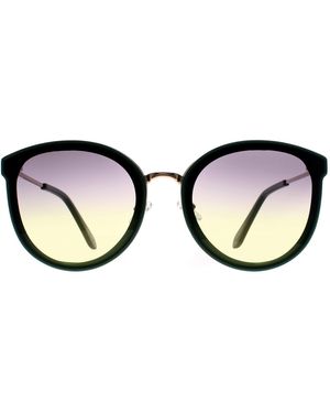 Spy Cat Eye Seaweed Sunset Fade Colada - Black
