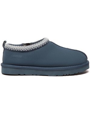 EverAu Australia Ever Au Wigeon Leather Slippers - Blue