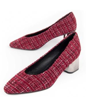 Montevita Heeled Shoe Nussia2 - Red