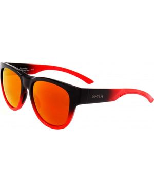 Smith Rounder 52 Hws Sunglasses - Red