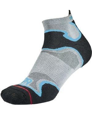1000 Mile Socks Fusion Ankle Repreve Padded Anti Blister - Blue