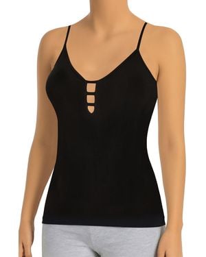 Öts Fitted Tank Top - Black