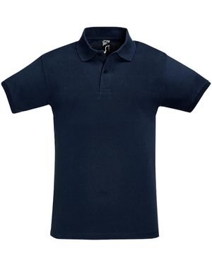 Sol's Perfect Pique Short Sleeve Polo Shirt (French) Cotton - Blue