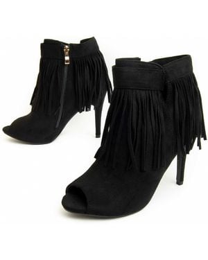 Montevita Heel Ankle Boot Bottivita13 - Black