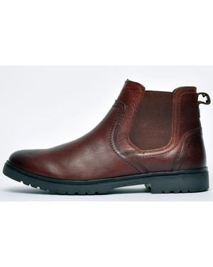 Red Tape Oaktrak Beck Leather By - Brown