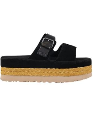 UGG Klassieke Platform Sandalen Casual Stijl - Zwart