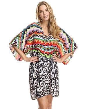 Ory V-Neck Caftan W231195 - White