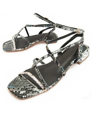 Montevita Heel Sandal Sandalo2 - Black