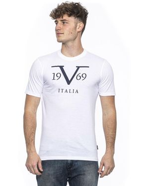 Versace 19.69 Abbigliamento Sportivo 19V69 T-Shirt Rayan Cotton - White