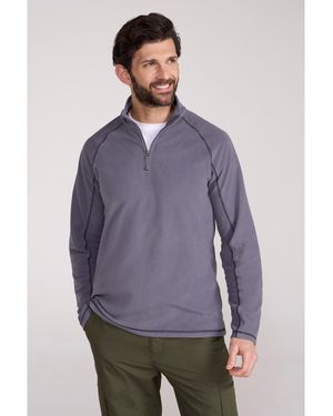 Mountain Warehouse Ashbourne Ii Half Zip Fleece Top - Purple
