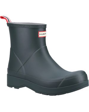 HUNTER Originele Play Korte Wellington Laarzen - Blauw