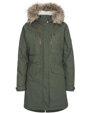 Trespass Ladies Faithful Waterproof Jacket - Green