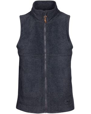 Trespass Ladies Talkative Fleece At200 Gilet (Dark Marl) - Blue