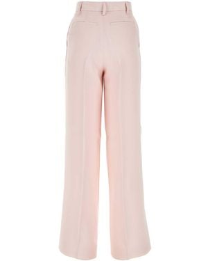Amiri Viscose Wide-Leg Pant - Pink