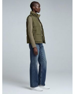 one & only Quilted Gilet - Green