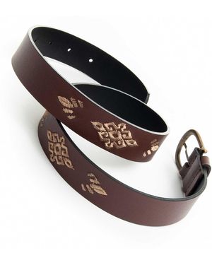 Purapiel Belt Bordbelt - Metallic